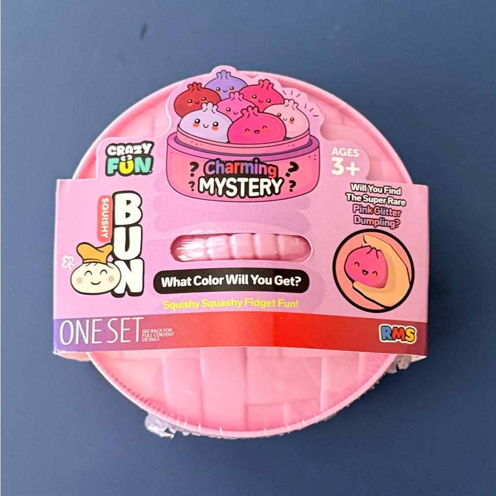 Viral Pink Charming Mystery Squishy Bun